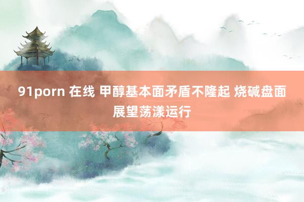91porn 在线 甲醇基本面矛盾不隆起 烧碱盘面展望荡漾运行
